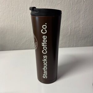 Starbucks Coffee Co. Dark Brown Tumbler